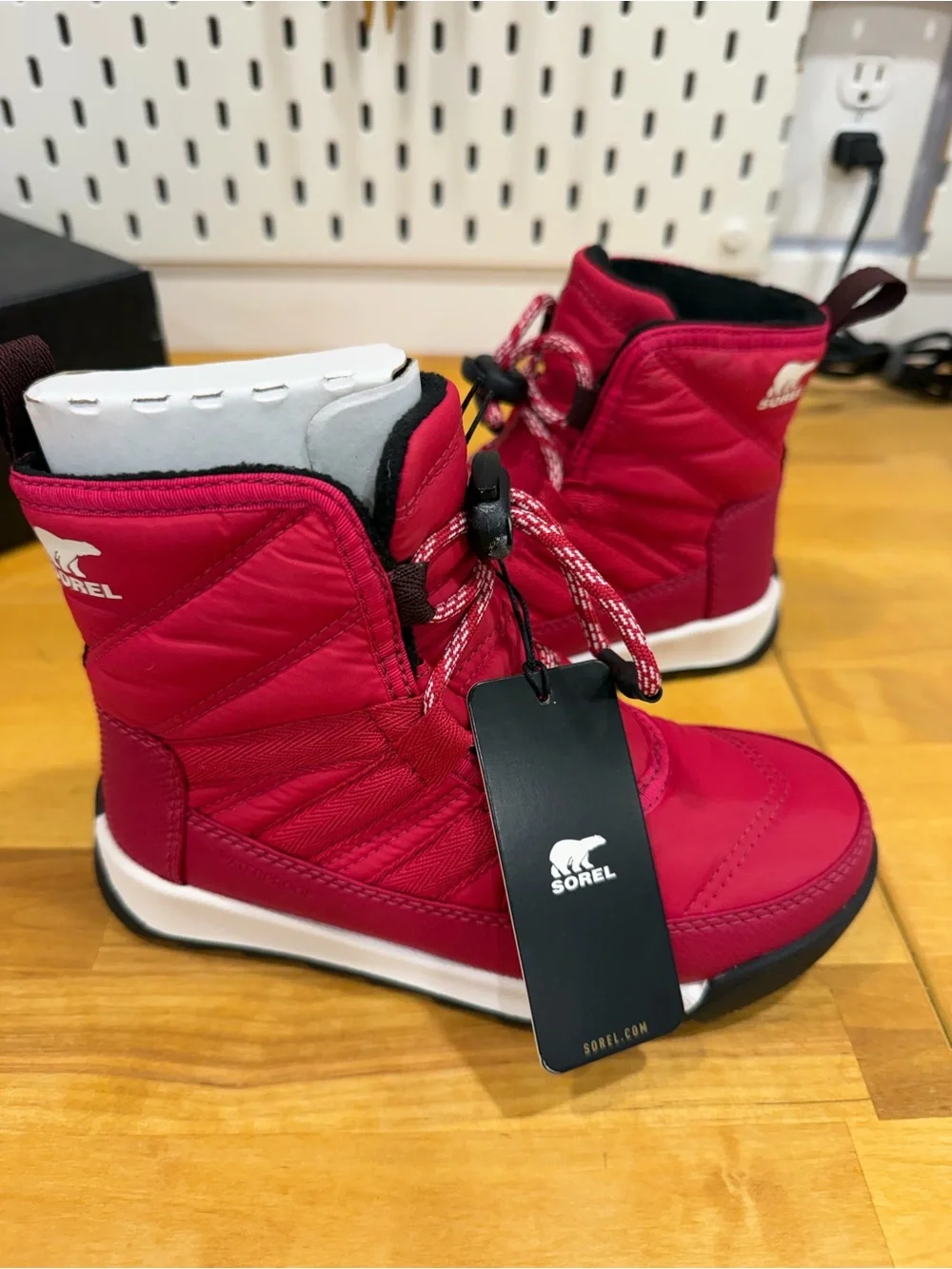 Sorel Kids' Bright Red Insulated Snow Boot